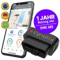 Cynatix GPS Tracker 1 Jahr Komplettpaket | OHNE ABO | Echtzeit-Ortung inkl. SIM, App, Alarme | Auto, LKW, Wohnmobil, Transporter