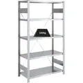 PROREGAL Schwerlastregal Silver Mamba Made In Germany  HxBxT 200 x 100 x 50 cm 5 Ebenen Je 150 kg Fachlast  Verzinkt