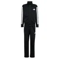 adidas Unisex Kinder Essentials Climacool Track Suit, black/white, 5-6 Years