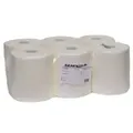Papierhandtuchrolle MIDI, Ø 19 cm, 2-lagig, hochweiß ST-88085 , 1 Paket = 6 Rollen