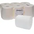 Semy-Top Handtuchrollen ST-88085, perforiert, 2-lagig, weiß, 336 Blatt 20cm x 36cm, 6 Rollen