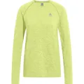 Odlo Damen Essential Seamless Longsleeve (Größe L, gruen)