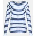 Armor Lux Langarmshirt Armor Lux Damen Streifenshirt Lesconil blau Größe 2 (38)
