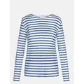 Armor Lux Lesconil weiß-sternblau Damen Streifenshirt