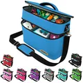 PUNALU große Tasche für Toniebox, viel Platz für Tonie Hörfiguren, Toniebox Tasche (blau)