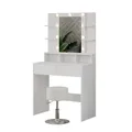 Schminktisch Vicco Taylor 80 cm mit LED Beleuchtung und Hocker