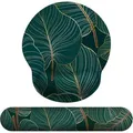 Ergonomisches Mauspad mit Handauflage und Gelkissen, Tropische