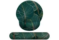 LuxusKollektion Handballenauflage Ergonomisches Mauspad mit Handauflage und Gelkissen, Tropische