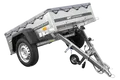 Kleinanhänger für Pkw Garden Trailer 150 KIPP 150x106 cm 750 kg [mit Flachplane,