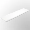 Regalboden weiß 200 x 20 x 1,6 cm Melaminbeschichtet  Regalboden