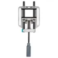 WOLFCRAFT Schraubstock, Aluminiumdruckguss - grau