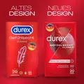 Durex Gefühlsecht Classic - 20 Stück ultradünnes Material intensives Gefühl Sex
