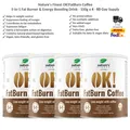 Nature's Finest OK!FatBurn Coffee 5-in-1 Fatburner Kaffee 4x150g
