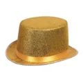 Boland - Hoed, glanzende hoge hoed, platte hoed met rand, carnaval, Halloween, t