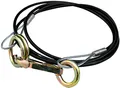 LAS Abreissseil mit Haken und Ringen aus PVC ~1000 mm