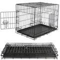 Transportbox klappbar 120x80,5x75 cm Drahtkäfig Hundetransportbox Weplenbox 