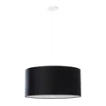 Schwarze verstellbare Hängelampe Ø50 cm OTTO 5xE27 15W SL.0744 Sollux Lighting