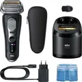 Braun Rasierer Series 9 9660cc PRO+ | Elektrorasierer Herren | Nass-/Trocken | Akku/Netz | SmartCare Center | schwarz