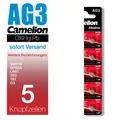 Camelion LR41 AG3 392 SR41W GP92A G3 192 Knopfzellen Batterien MHD 10-2029