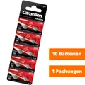Camelion AG3 LR41 LR736 392 Knopfzellen Alkaline Uhrenbatterien 1,5V 10 Stück
