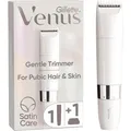 Gillette Elektrorasierer Venus Gentle Trimmer, für Damen, Wet & Dry, mit Kammaufsatz