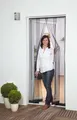 CULEX 100400101-VH Fliegengitter Lamellenvorhang 100x220cm weiss 4tlg Polyester