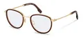 Rodenstock R8034 A000  brown, gold 53/20/145 Herren Brillen