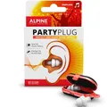 Alpine PartyPlug Gehörschutz Ohrstöpsel für Konzert, Festival, Musik, Party & Disco (Weiß (Einheitsgröße))