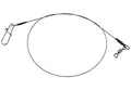 Fox Rage 7 Strand Surefit Titanium Leader 40cm - 2 Titanvorfächer zum Spinnfischen, Spinnvorfach aus Titan, Hechtvorfach, Tragkraft:34 kg