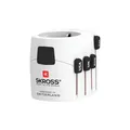 Skross Weltreiseadapter Pro Weiss Reiseadapter