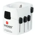 SKROSS Reisestecker "Pro" (7A), Weiß
