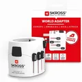 SKROSS PRO Travel Adapter Pro Universal-Reiseadapter 250 V 3 Steckdosen für UK