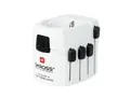 Skross Weltreiseadapter mit Schutzkontaktstecker 7 A