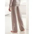 Elbsand Strickhose aus weichem hochwertigem Strick, Loungewear braun 36/38