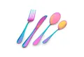PINTINOX Besteck-Set Taflbesteck "Princess Rainbow" (24-tlg), 6 Personen, Edelstahl, Spülmaschinengeeignet