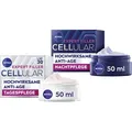 NIVEA Hyaluron Cellular Filler Anti-Age Hautpflegeset Tag & Nacht LSF30 je 50ml