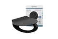Schütte WC-Sitz Duroplast Slim Black mit Absenkautomatik