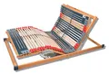 FMP Matratzenmanufaktur 7 Zonen Lattenrost Rhodos® EL | Kopf- und Fußteil elektrisch verstellbar | fertig montiert | 44 Leisten | Notabsenkung | TÜV Rheinland GS | Mittelgurt | 100x200 cm