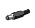 Goobay Rundstecker DC-Stecker mit Knickschutz - Bohrung 1,5 x 5,5mm