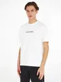 T-Shirt "HERO LOGO COMFORT T-SHIRT", mit aufgedrucktem Markenlabel, Gr. L, Bright White