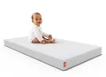 Bodyguard bett1 SuperBreeze Kindermatratze 70x140 cm für Neugeborene, Babys und Kleinkinder (Liegefläche bei 60 °C waschbar, rundum verstärkte Trittkante, Belüftungskanäle, QXSchaum, Oeko Tex 100)