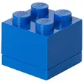 Room Copenhagen Spielzeugtruhe Room Copenhagen LEGO Mini Box 4 blau blau