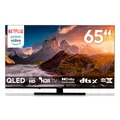 MEDION 163,9 cm (65 Zoll) QLED Fernseher (4K, Smart TV, Dolby Vision HDR, Netflix, Prime Video, Disney+, Dolby Atmos, DTS X, kompatibel mit Google TV, PVR, Bluetooth, MD 865700)