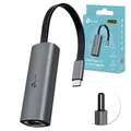 TP-Link UE302C 2.5G-Port USB C LAN Adapter, USB C Ethernet Adapter RJ45 2500Mbps Netzwerkadapter kompatibel mit Windows, MAC OS, iPadOS, Chrome OS, Linux OS und iOS, Faltbarer