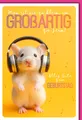 Geburtstag - Karte mit Umschlag - Maus mit Kopfhörern