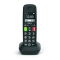 Gigaset E290HX Großtasten Mobilteil mit Ladeschale - schwarz