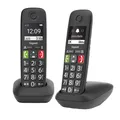 Gigaset E290 Hx Schnurlostelefon Schwarz NEU