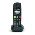 Gigaset E290HX Schnurloses Seniorentelefon mit großem Display - Schwarz
