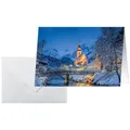 25 SIGEL Weihnachtskarten Bavarian Christmas DIN A6