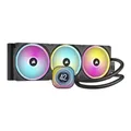 CORSAIR iCUE LINK H170i LCD-Flüssig-CPU-Kühler - 420mm AIO - QX140 RGB-Lüfter - 2,1" IPS-LCD-Bildschirm - Passend Für Intel LGA 1700, AMD AM5 - iCUE LINK System Hub im Lieferumfang Enthalten - Schwarz